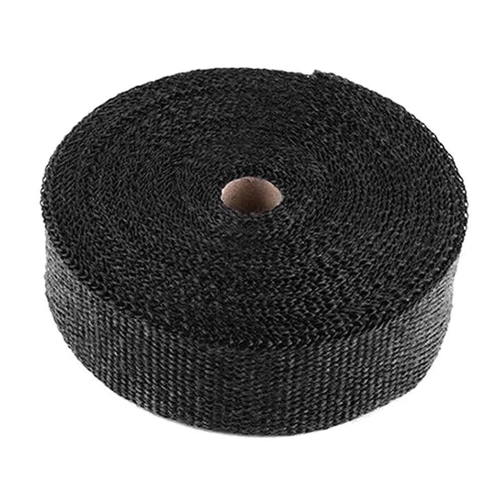 Black woven nylon cord, rolled on a cardboard spool, ideal for crafting, sewing, or outdoor projects.