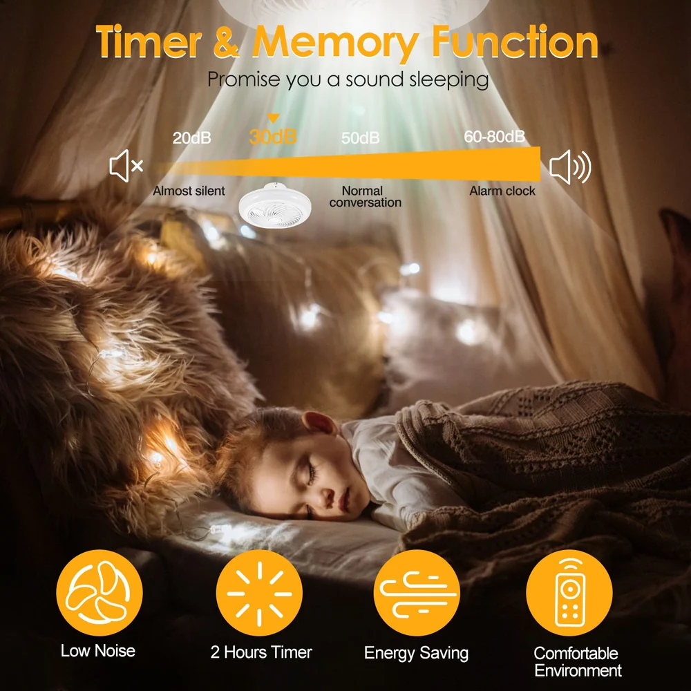 User-friendly white noise machine with timer and memory function, promoting restful sleep in a cozy, softly lit bedroom setting.